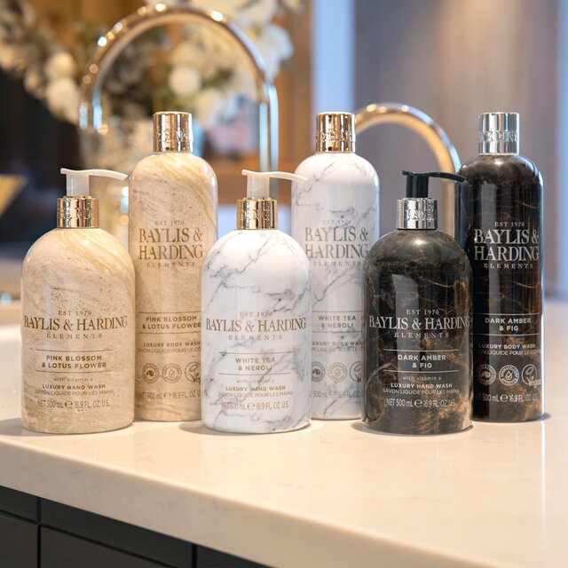 Baylis & Harding Elements Body Wash - White Tea & Neroli   500ml - McGrocer