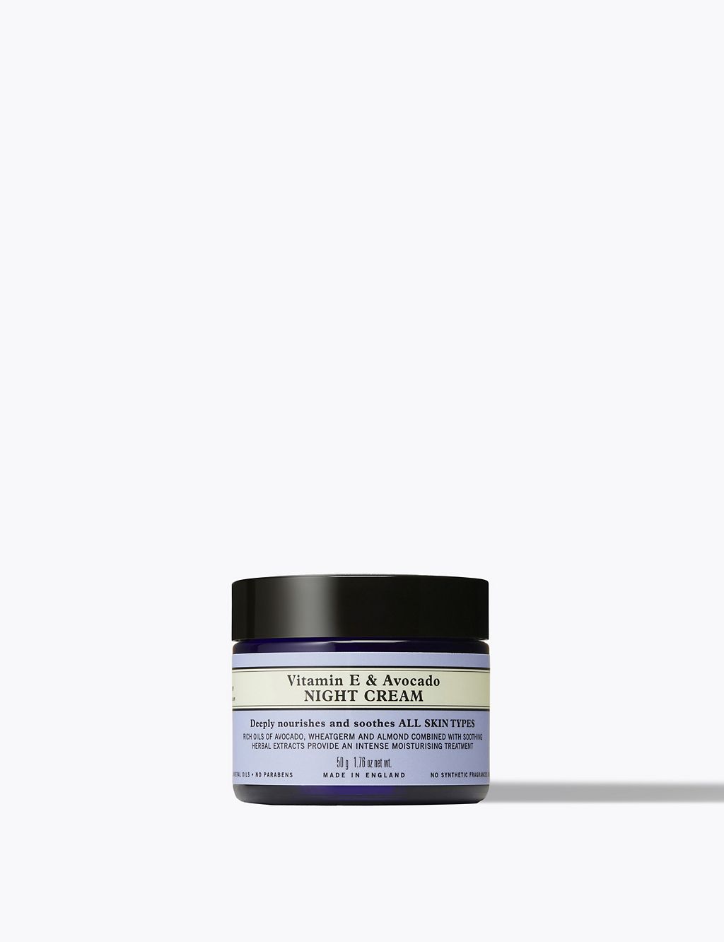 Vitamin E & Avocado Night Cream 50g Body Care M&S   