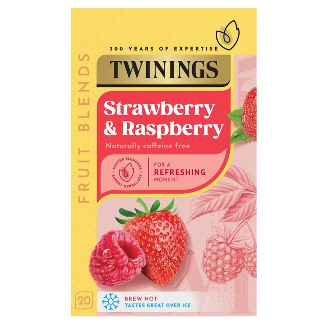 Twinings Strawberry & Raspberry Tea   20 per pack GOODS M&S   