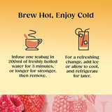 Twinings Strawberry & Raspberry Tea   20 per pack GOODS M&S   