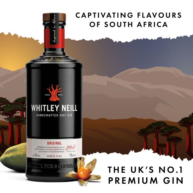 Whitley Neill Dry Gin   70cl GOODS M&S   