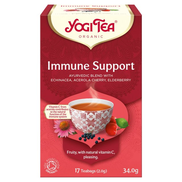 Yogi Tea Organic Immune Support Tea Bags   17 per pack GOODS M&S   