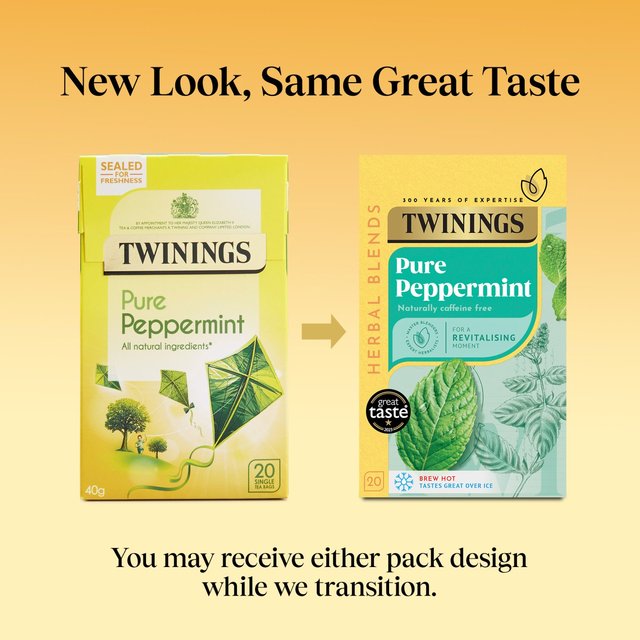 Twinings Peppermint Tea   20 per pack GOODS M&S   