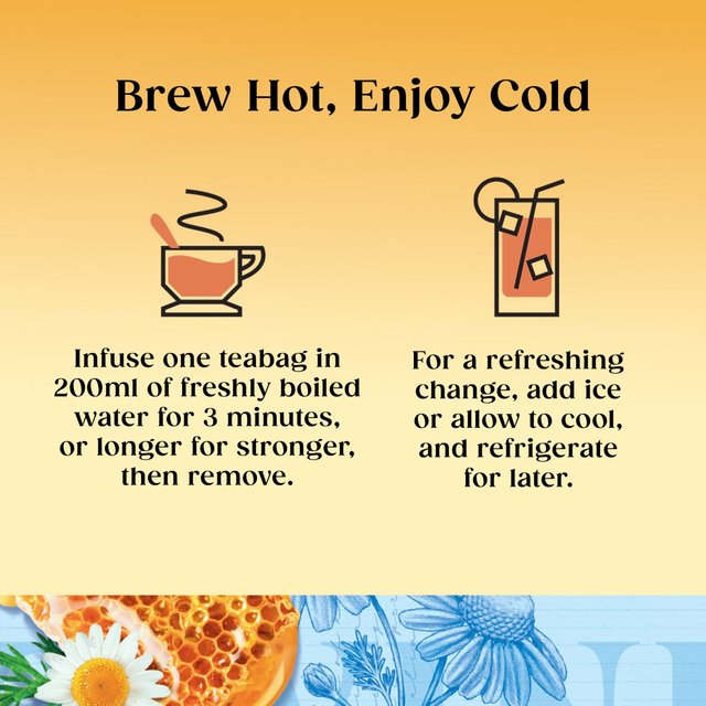 Twinings Camomile & Honey Tea   20 per pack GOODS M&S   