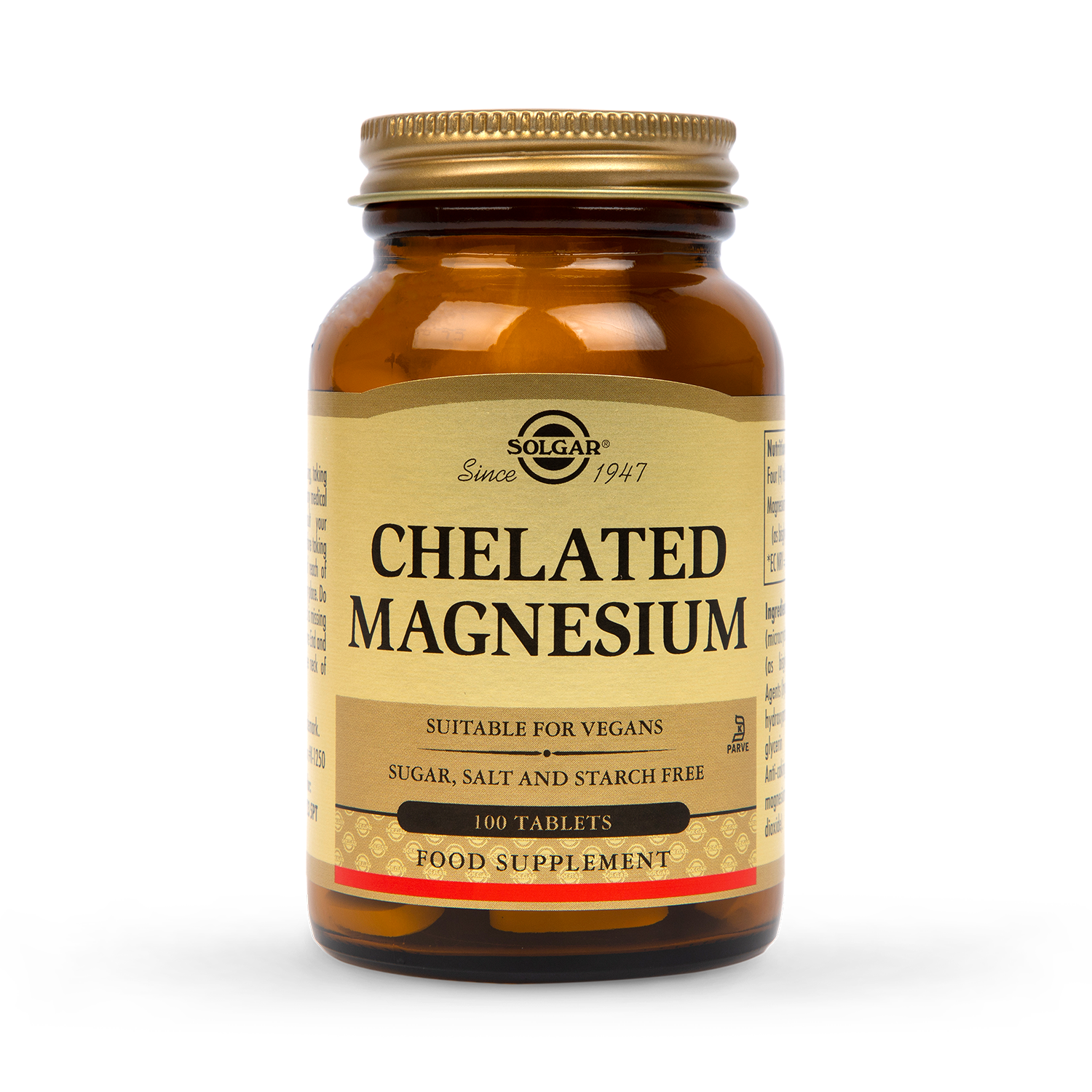 Solgar Chelated Magnesium 100 Tablets - 998491