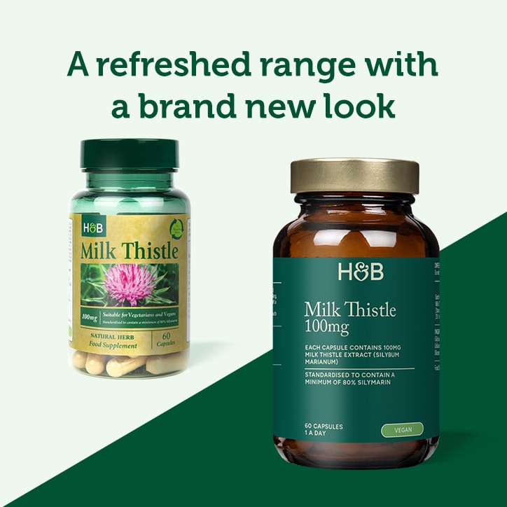 Holland & Barrett Milk Thistle 100mg 60 Capsules - McGrocer
