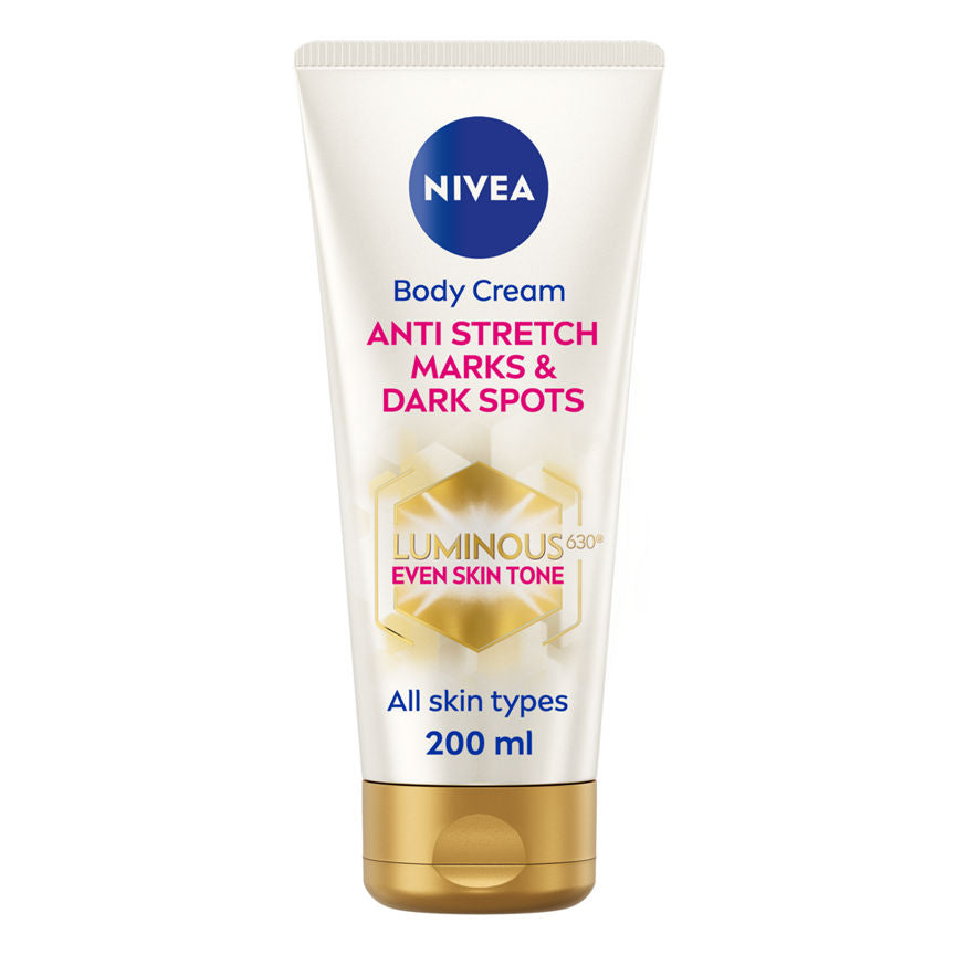 Nivea Luminous630 Anti Stretch Mark & Dark Spots Cream 200ml - McGrocer