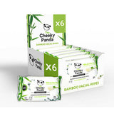 The Cheeky Panda Bamboo Facial Wipes Rose 6 Pack GOODS Superdrug   