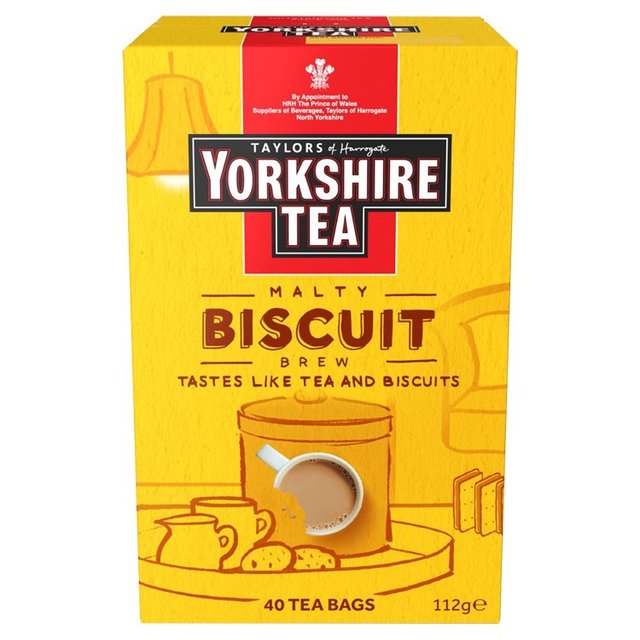 Yorkshire Tea Biscuit Brew   40 per pack GOODS M&S   