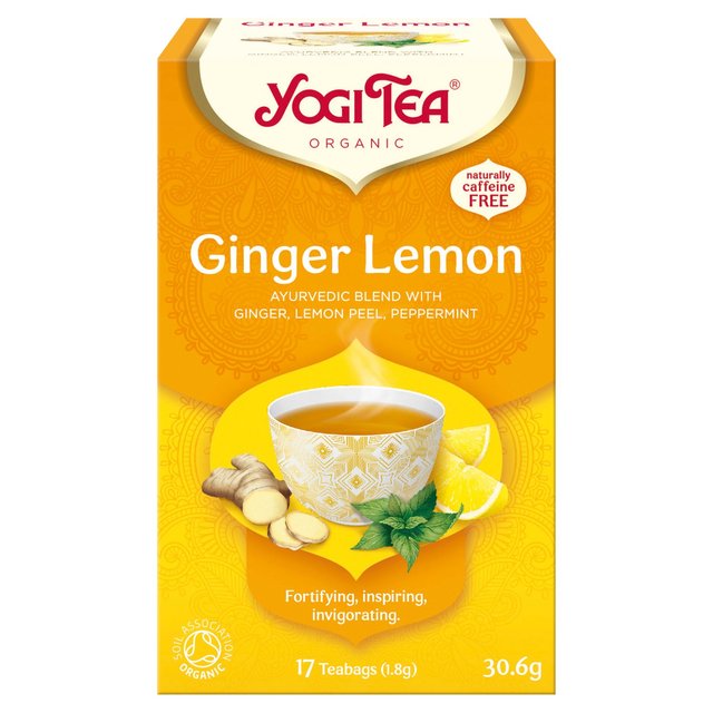 Yogi Tea Organic Ginger Lemon   17 per pack GOODS M&S   