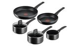 Tefal Titanium Force 5 Piece Aluminum Pan Set - Black GOODS Argos