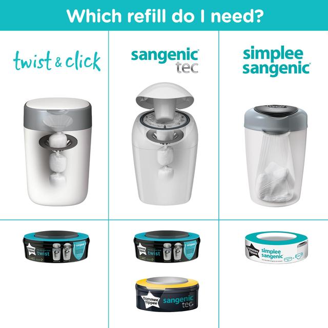 Tommee Tippee Twist & Click Refill Cassette GOODS M&S   