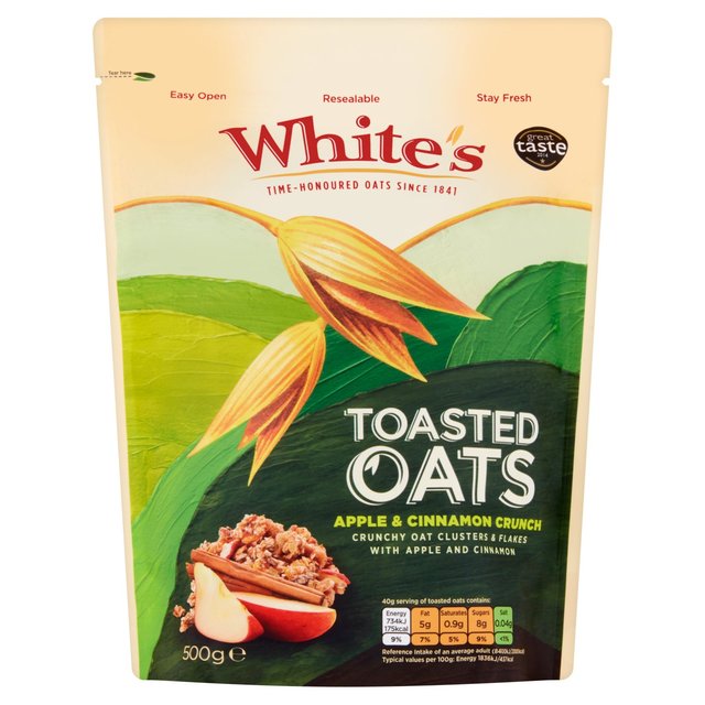 White's Toasted Oats Apple & Cinnamon   450g GOODS M&S   