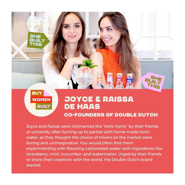 Double Dutch Skinny Tonic   4 x 200ml - McGrocer