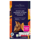 ASDA Extra Special 8 Sicilian Orange & Dark Chocolate Cookies 200g - McGrocer