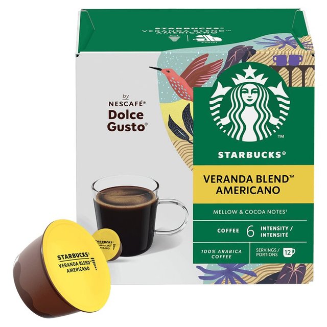 STARBUCKS Veranda Coffee Pods by Nescafe Dolce Gusto   12 per pack GOODS M&S   
