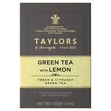 Taylors Green Tea with Lemon Teabags   20 per pack GOODS M&S   