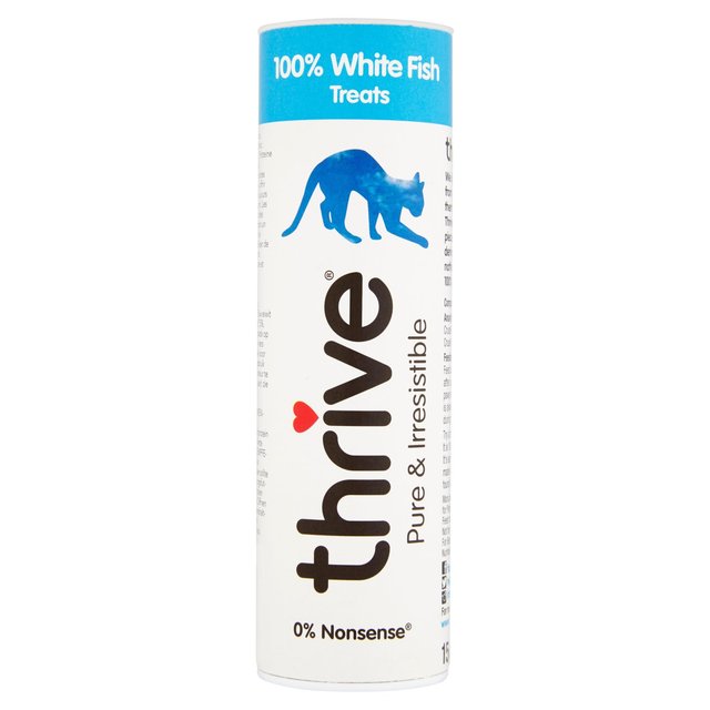 Thrive 100% White Fish Cat Treats   15g GOODS M&S   