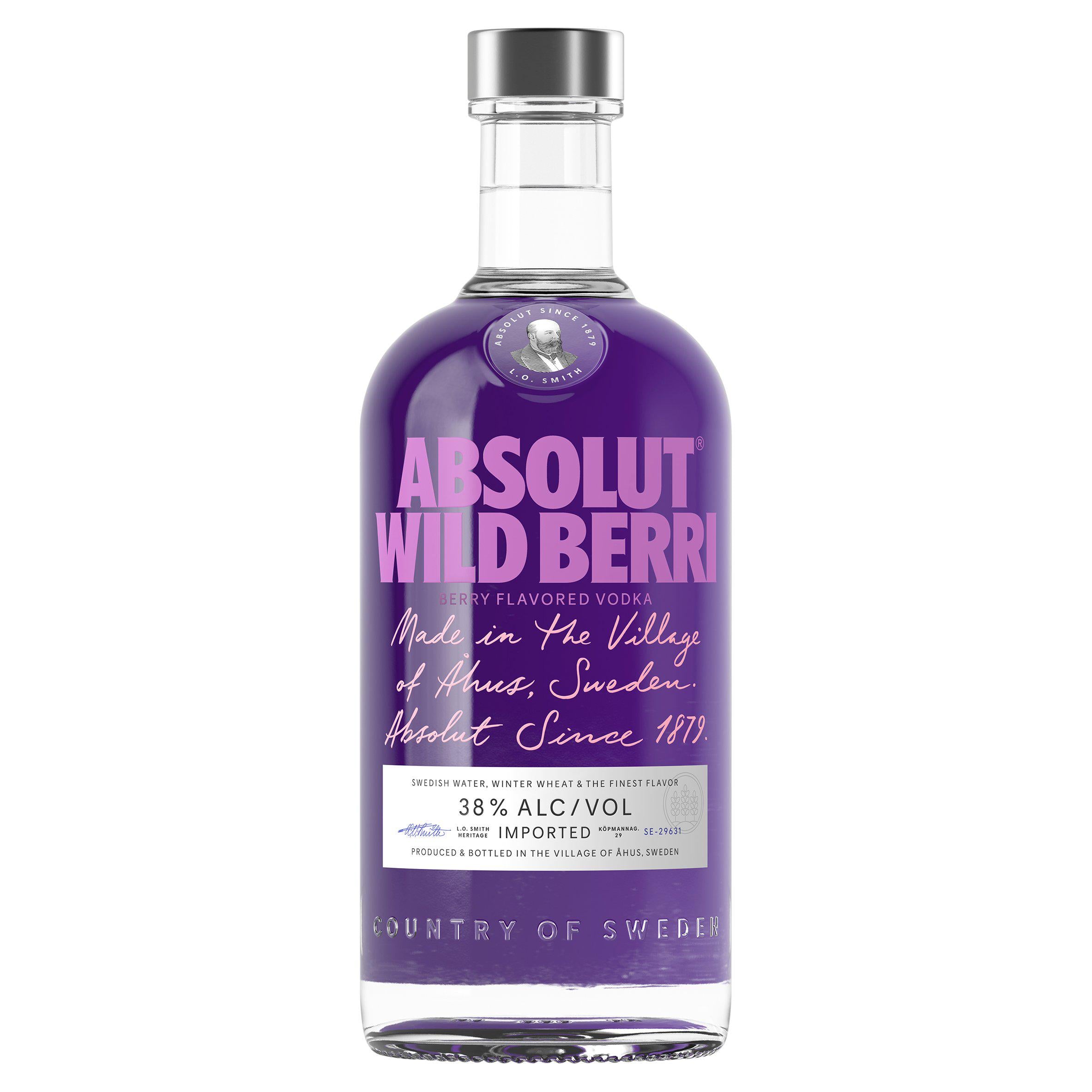 Absolut Wild Berri Berry Flavoured Vodka 700ml - McGrocer