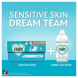 Fairy Non Bio Pods Washing Liquid Capsules For Sensitive Skin 2 x 54 Wash   2 x 54 per pack - McGrocer