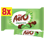 Aero Bubbly Peppermint Chocolate Bar Multipack x8 216g - McGrocer