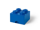 Storage Brick Drawer 4 Blue