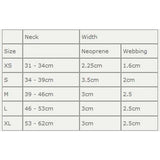 EzyDog Neo Classic Black Dog Collar Large