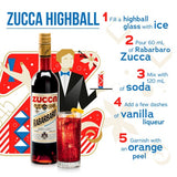 Rabarbaro Zucca Liqueur