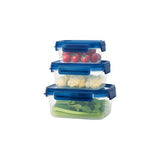 LocknLock NestnLock Blue Container Set 3pc