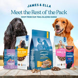 James  Ella Freeze Dried Raw Beef Dog Topper