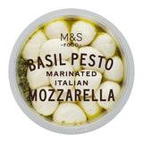M&S Marinated Italian Pesto Mozzarella