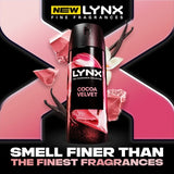 Lynx Fine Fragrance Collection Premium Deodorant Bodyspray Cocoa Velvet