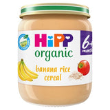 HiPP Organic Banana Rice Cereal Baby Food Jar 4months