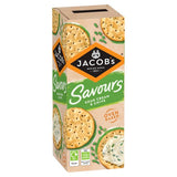 Jacobs Savours Thins Sour Cream  Chive Crackers