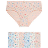 MS Girls Cotton Rich Floral Knickers 8-9 Years 7 Pack
