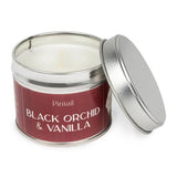 Pintail Candles Black Orchid  Vanilla Classic Tin Candle