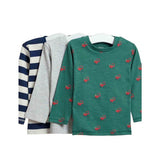 MS Cotton Tractor Long Sleeve Tops 3 Pack 3-6 Months