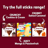 Haagen Dazs Crunchy Cookies  Cream Stick Bars