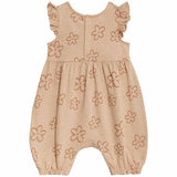 MS Girls Pure Cotton Floral Romper 18-24 Months Tan