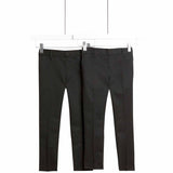 MS Boys Skinny Leg School Trousers 12-13 Years Black