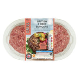 MS British 2 Dry Aged Beef Burgers