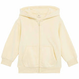 MS Girls Cotton Rich Jersey Zip Hoodie 2-3 Years Yellow