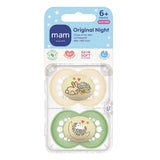 MAM Night 6-18m Soother 2pk