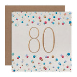 MS 80th Birthday Card