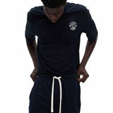 M&S Dancing Dad Graphic Pyjama Set, Extra Large, Navy