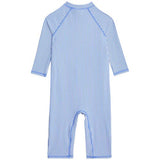 MS Ticking Stripe All In One 2-3 Years Blue