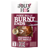 The Jolly Hog BBQ Burnt Ends With BBQ Sauce