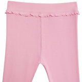 MS Girls Cotton Rich Floral Top  Leggings 3-6 Months Ivory