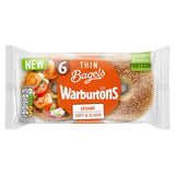 Warburtons Sesame Thin Bagels