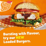 Birds Eye Chicken Shop 2 Tennessee Style BBQ Loaded Burgers